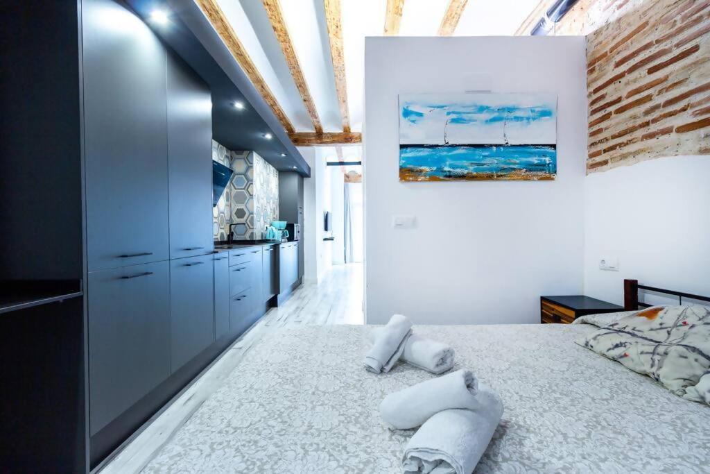 Chic Estudio Privado Al Lado De La Playa Valencia Eksteriør billede